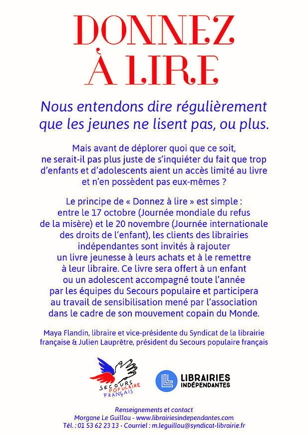 donnez à lire texte